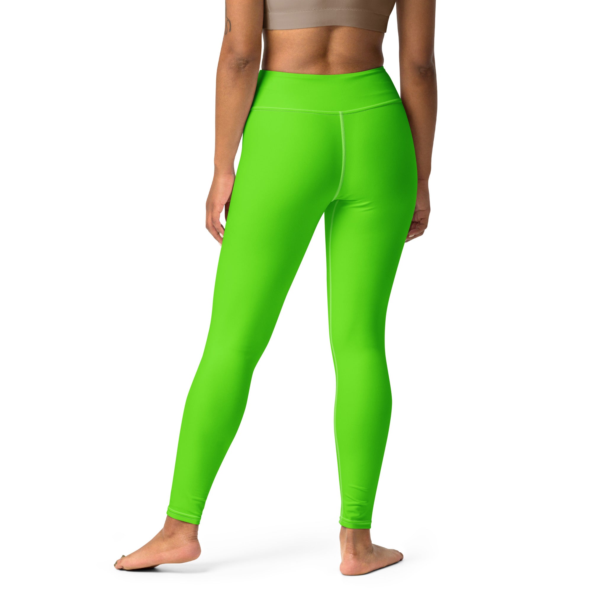 Neon Lime Yoga Leggings